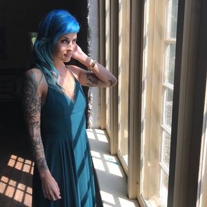 Lulu's bridesmaid gown dress